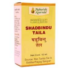 Шадбинду (шатбинду) Таил / Shadbindu Tail (10ml) – масло - облегчение при простуде, при насморке, головной боли - 10 мл